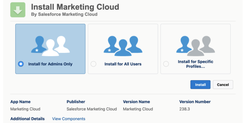 salesforce marketing cloud services