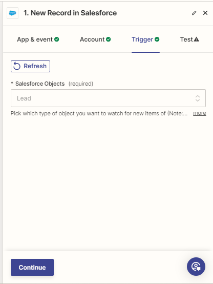 Set up Trigger Conditions