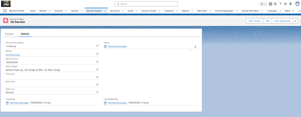 Sales and Service Automation