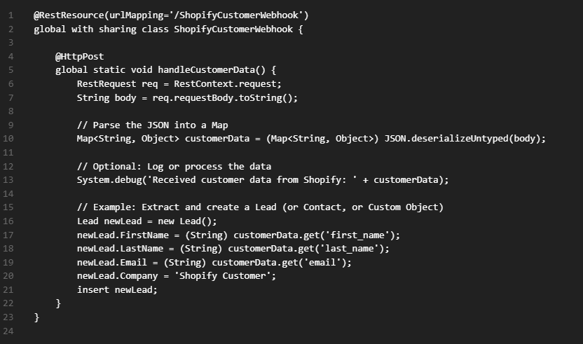 Create a Salesforce Site Apex REST Endpoint