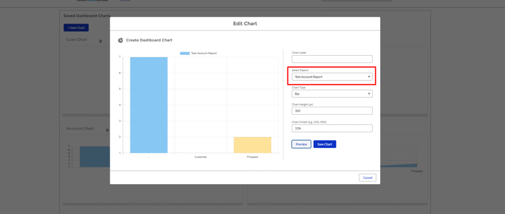 resizing charts live